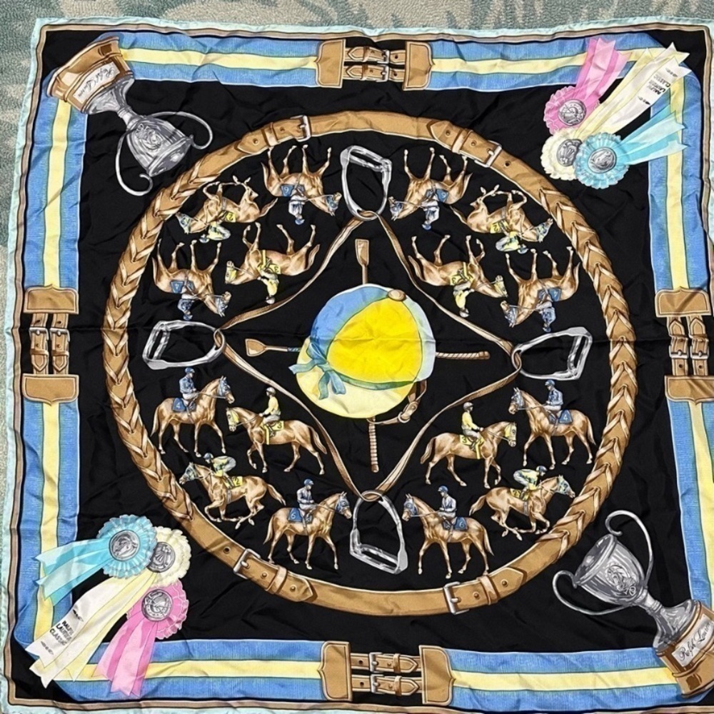 Ralph Lauren Collection very equestrian Scarf…‌‌‌